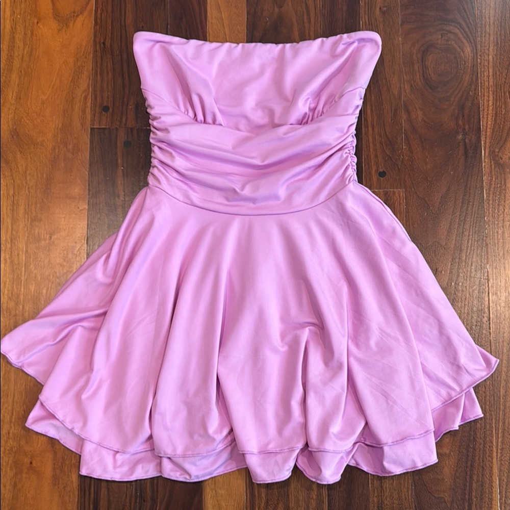 NEVER WORN Purple Mini Dress